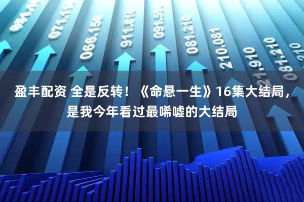 盈丰配资 全是反转!《命悬一生》16集大结局,是我今年看过最唏嘘的大结局