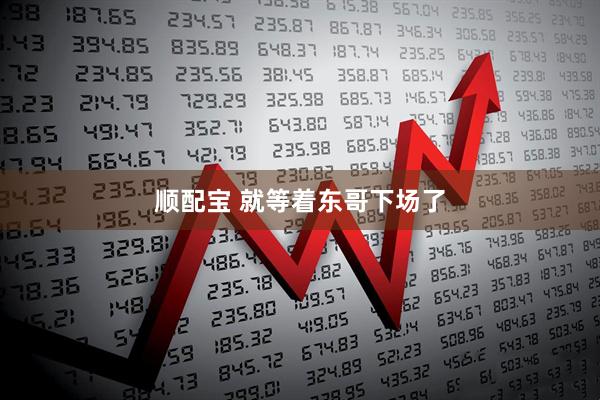 顺配宝 就等着东哥下场了
